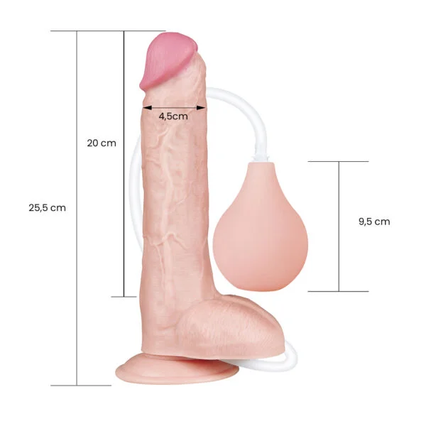 Dildo eyaculador Squirt Extreme 25cm 4 Dildo eyaculador Squirt Extreme 25cm - Imagen 2