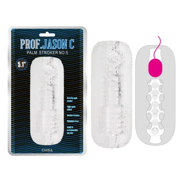 Masturbador Masculino Sai No.5 Transparente