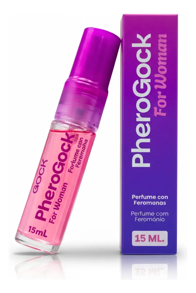 Perfume de Feromona Pherogock Femenino 15ml 3 Perfume de Feromona Pherogock Femenino 15ml