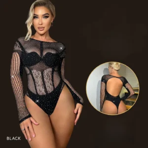 Malla tipo Body con Brillo W50131