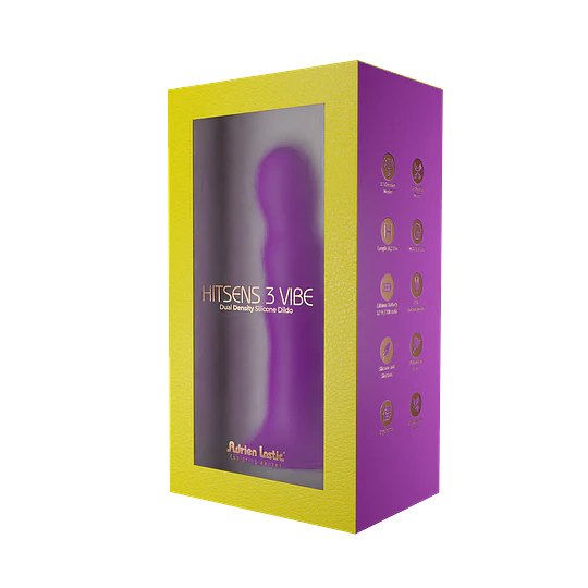 Dildo Vibrador Adrien Lastic Hitsens 3 Recargable 8 Dildo Vibrador Adrien Lastic Hitsens 3 Recargable - Imagen 6
