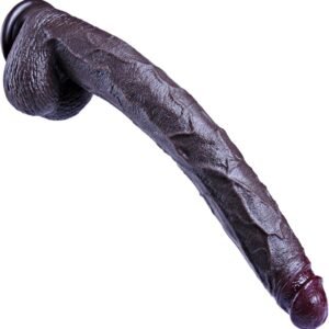 Dildo Monster Black 42 cm x 6 cm