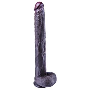 Dildo Monster Black 42 cm x 6 cm