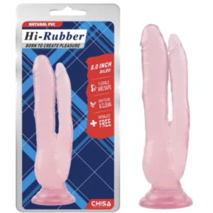 Dildo doble Beom Hi-Rubber 12-11cm CHISA