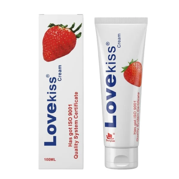 Lubricante Comestible Sabor Frutilla 100ml LoveKiss