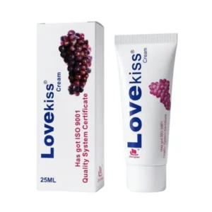 Lubricante Comestible Sabor Uva 25 ml Lovekiss