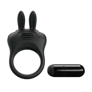 Anillo Peneano Vibrador Davion con Estimulador de Clítoris