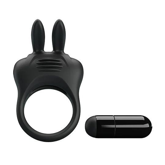 Anillo Peneano Vibrador Davion con Estimulador de Clítoris