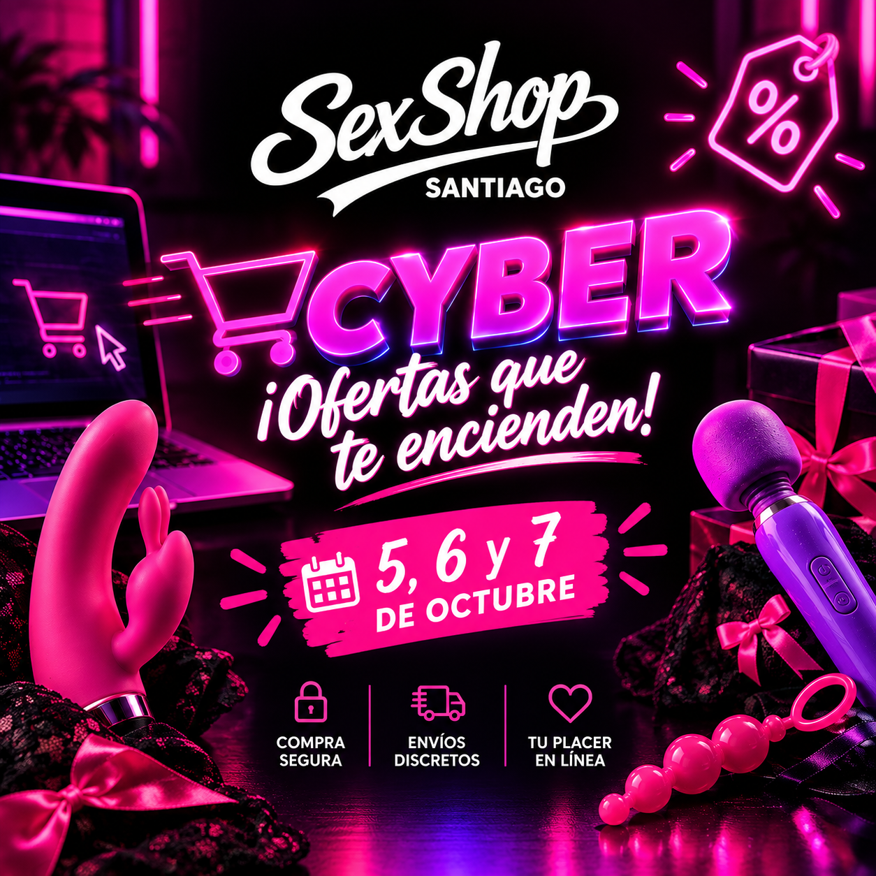 SexShop Santiago | Entrega el mismo día en La Región Metropolitana